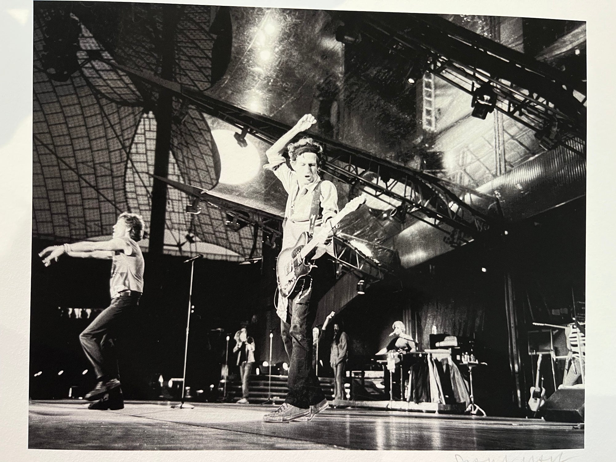 Scarlet Page - The Rolling Stones Live - Rare Test print