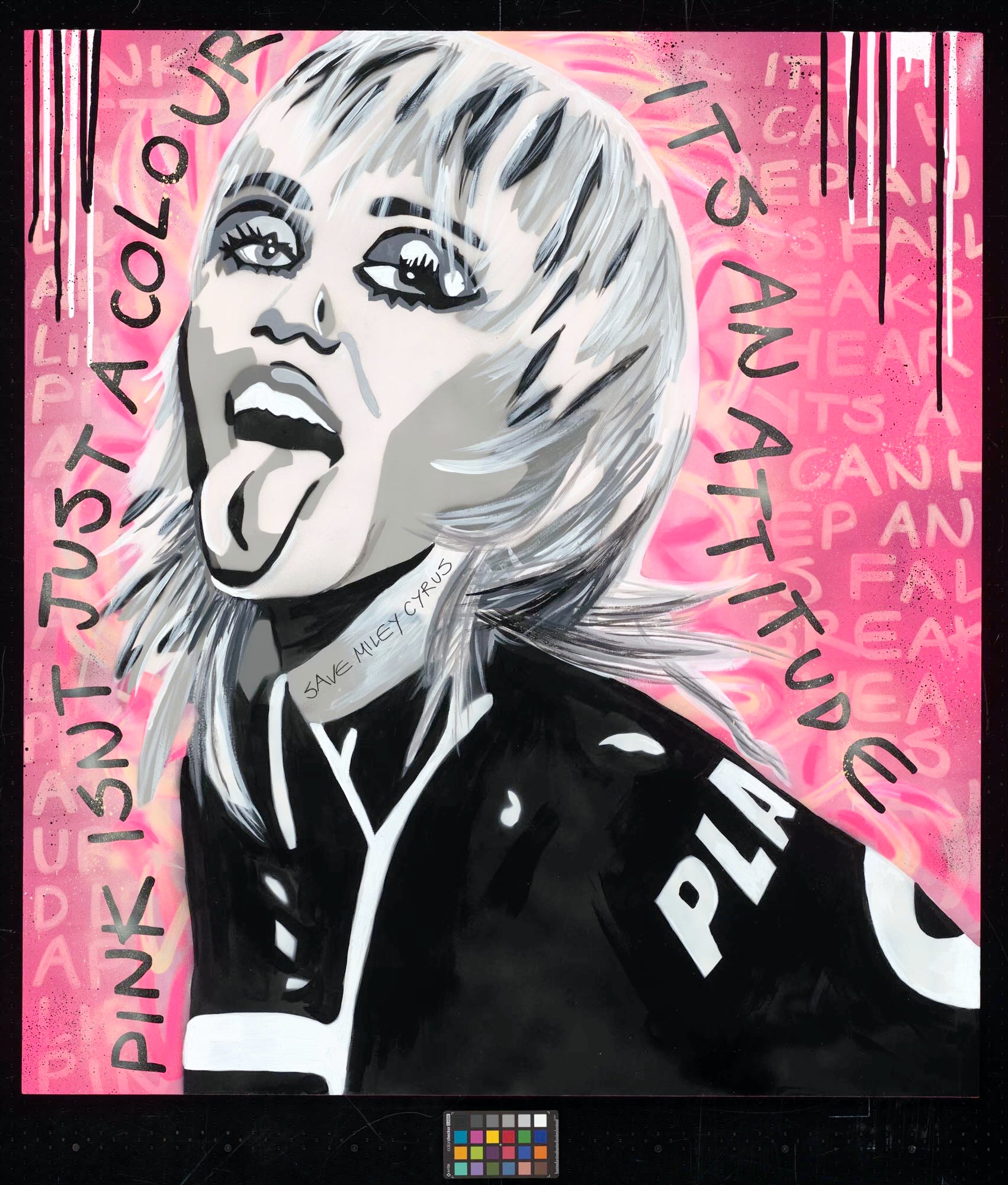 Naomi Wallens - Miley Cyrus ('Good Girl' Collection 2022) - Limited Edition Print