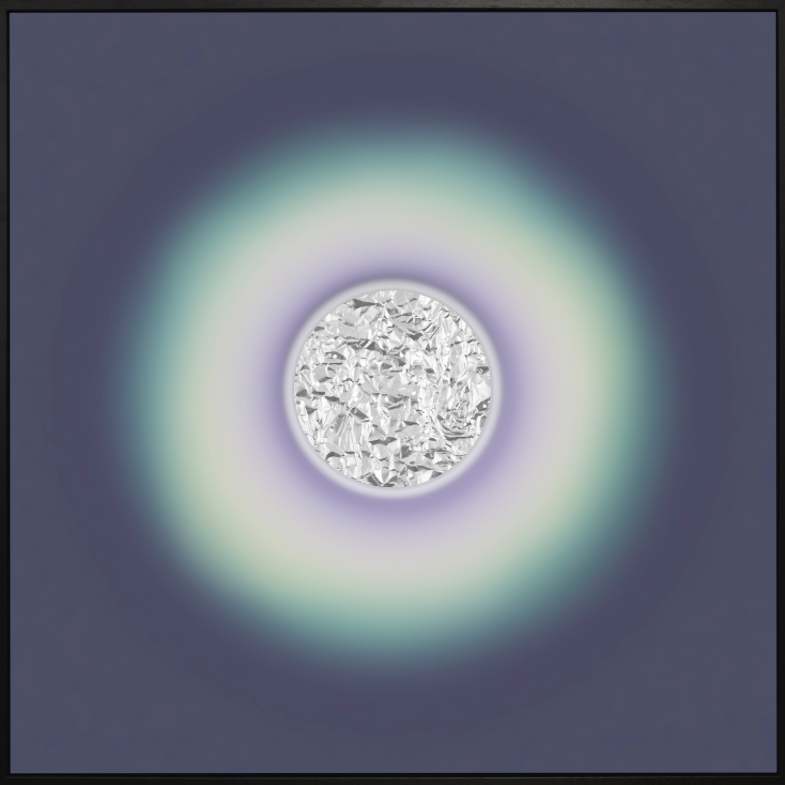 Lauren Baker - Transdimensional Auric Field (Diamond Dust), 2021 (Framed)