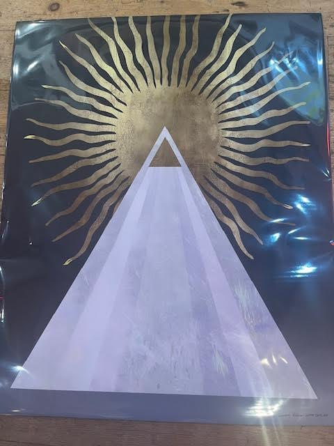 Lauren Baker - Solar Pyramid - Artist Proof