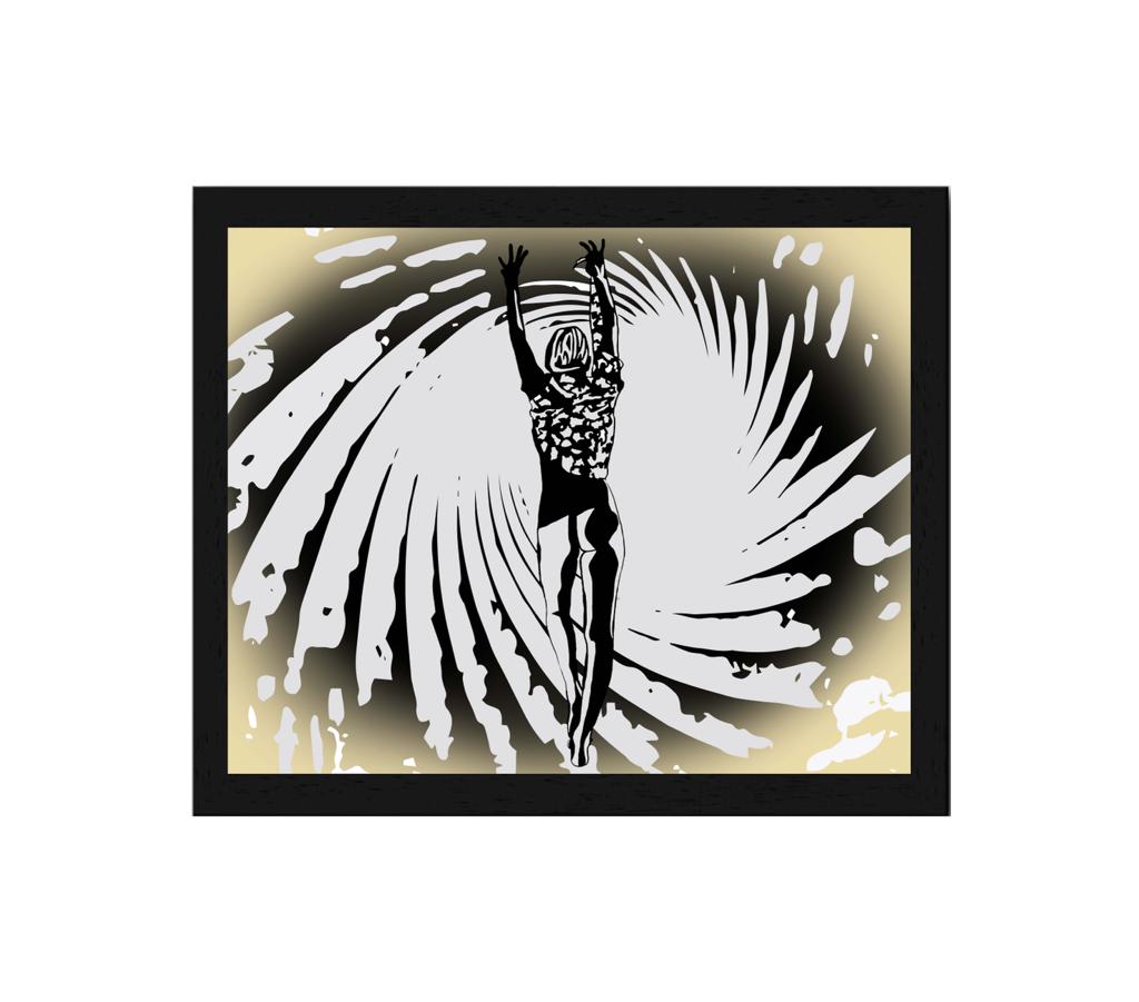 Naomi Wallens - Skyfall Art Mirror