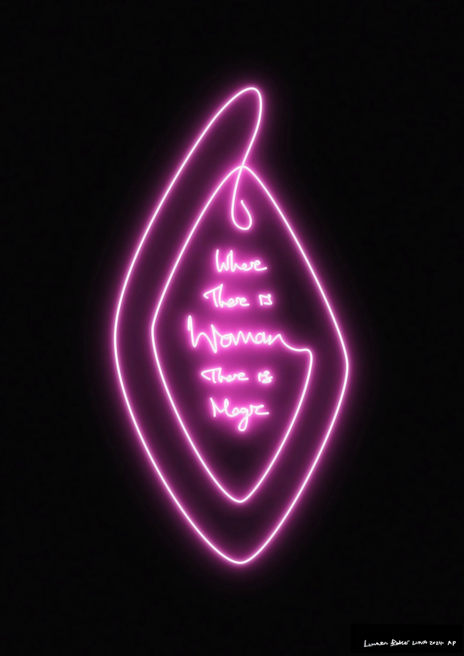 Lauren Baker - Woman Magic - Passion Fruit Fuchsia, 2024