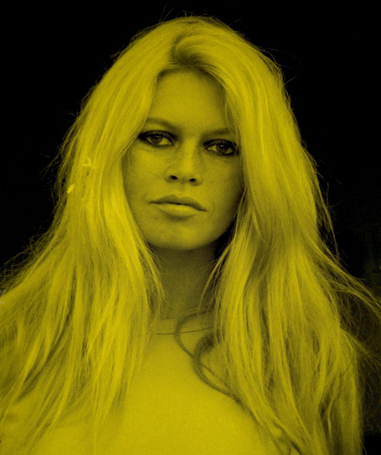 David Studwell - Brigitte Bardot-yellow