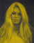 David Studwell - Brigitte Bardot- Yellow - Diamond Dust