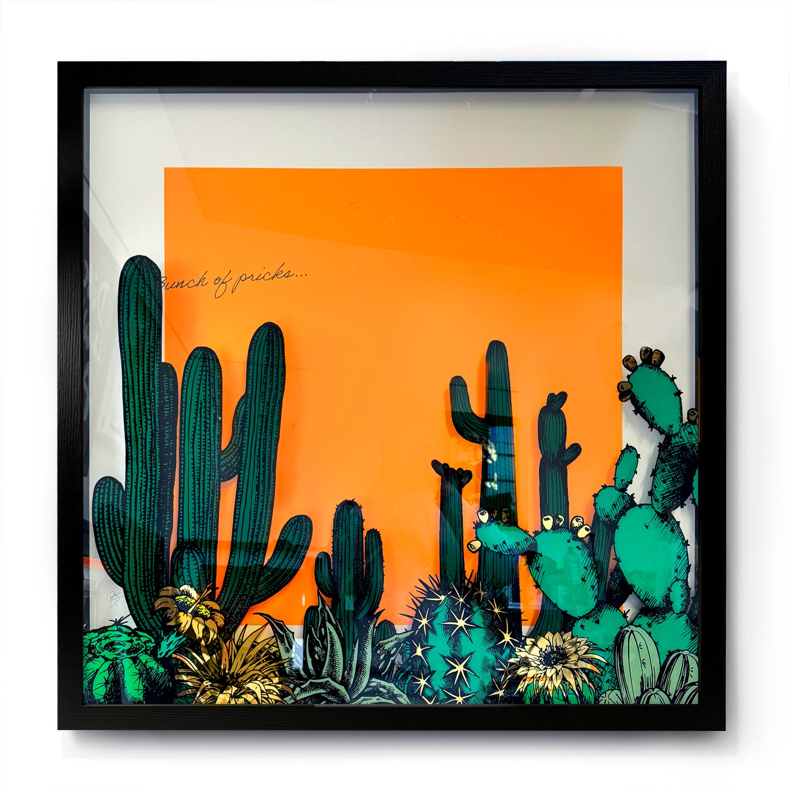 Mark Petty - Bunch Of Pricks ONE OFF COLOUR WAY