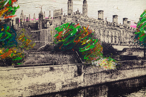 Jayson Lilley - Clare College Bridge, Cambridge (134cm x 60cm)