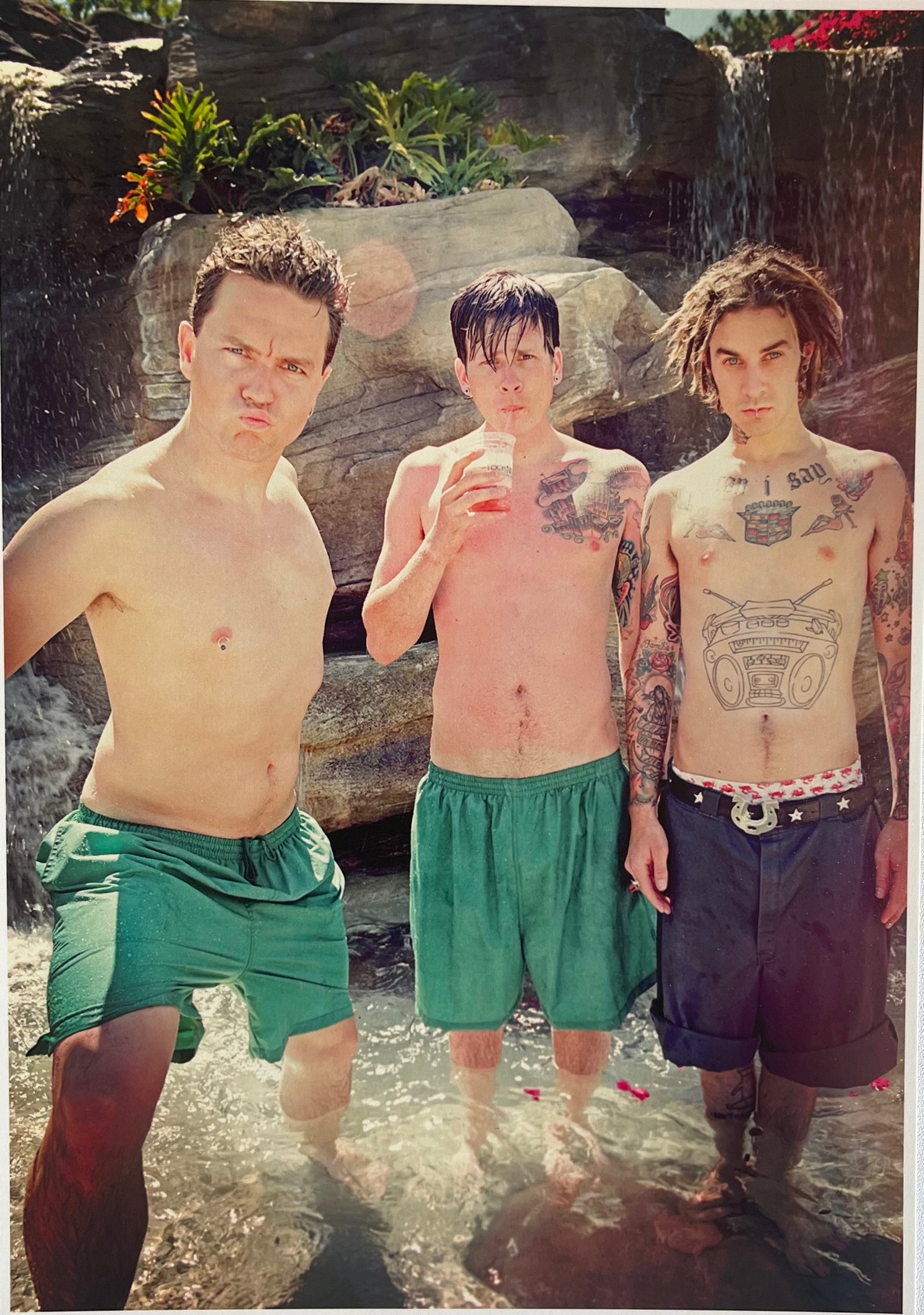 Scarlet Page - Blink 182  - Rare Colour Test Print - 30 x 21 cms