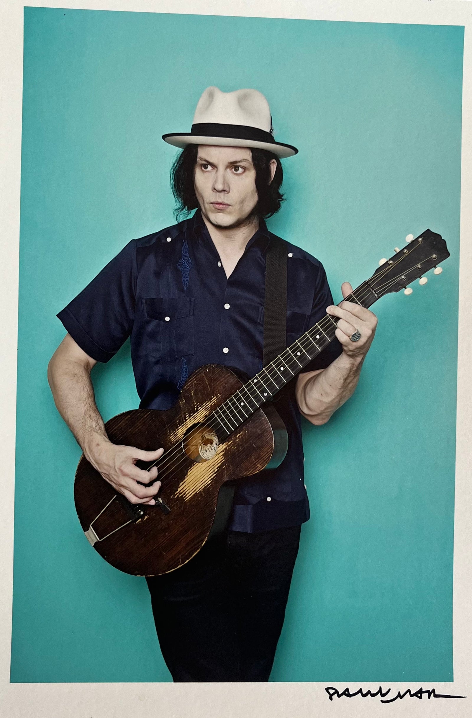 Jack White - Colour  - Rare Test Print - 31 x 21cms