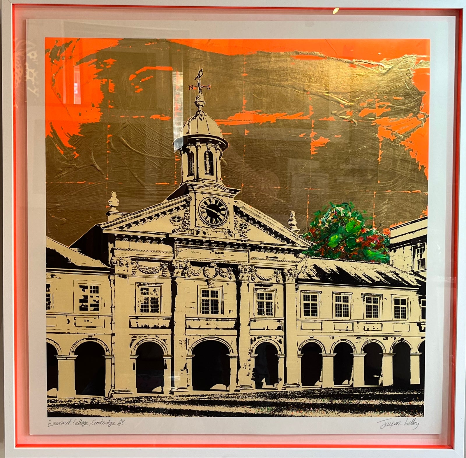 Jayson Lilley - Cambridge - Emmanuel College (84cm x 84cm)