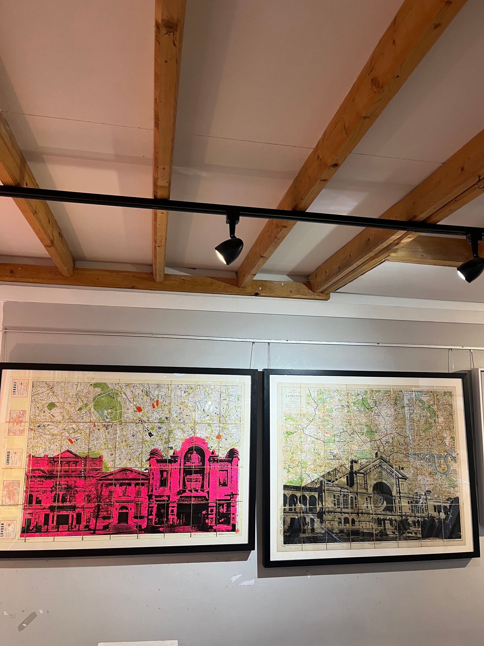 Angela Morris-Winmill -  Alexandra Palace, Gold Leaf & Gold Foil