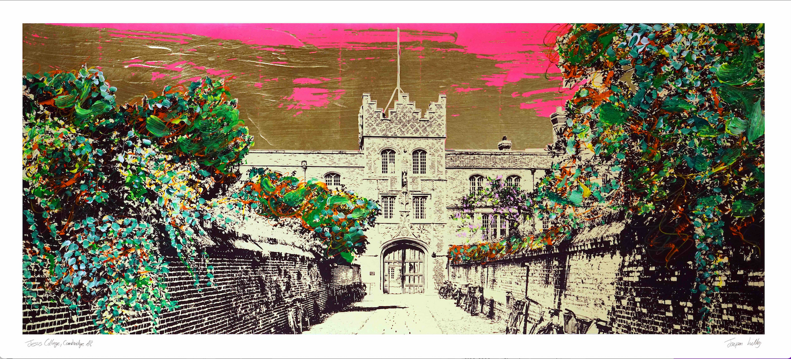 Jayson Lilley - Jesus College, Cambridge (134cm x 60cm)