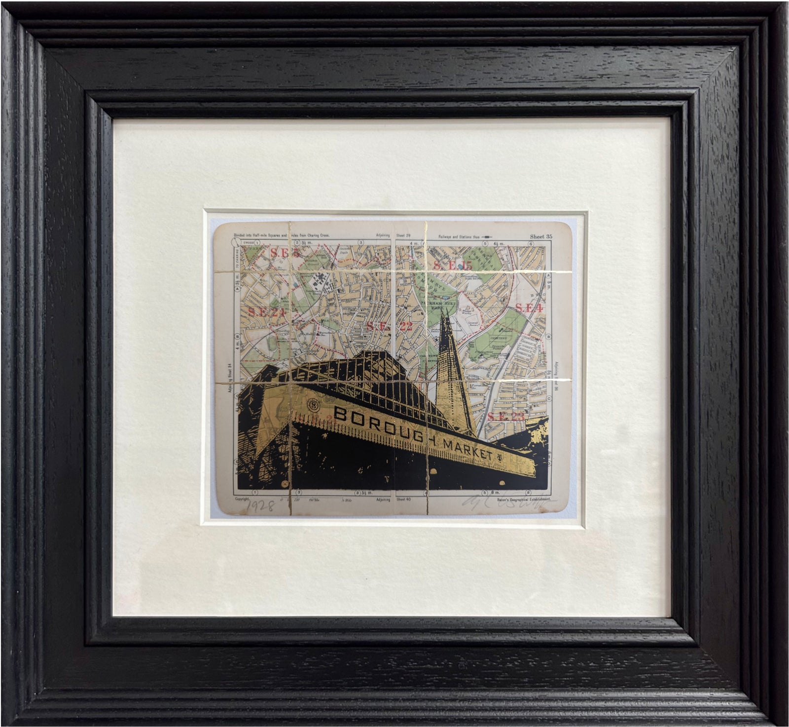 Angela Morris-Winmill - Borough Market, Gold