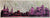 Angela Morris-Winmill - London Panoramic I - Pink Leaf, 2023