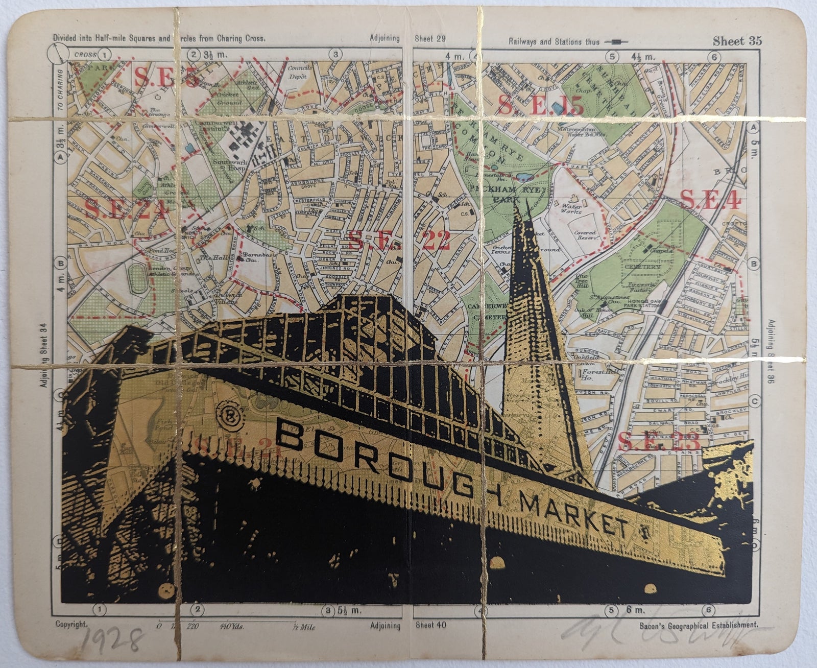 Angela Morris-Winmill - Borough Market, Gold