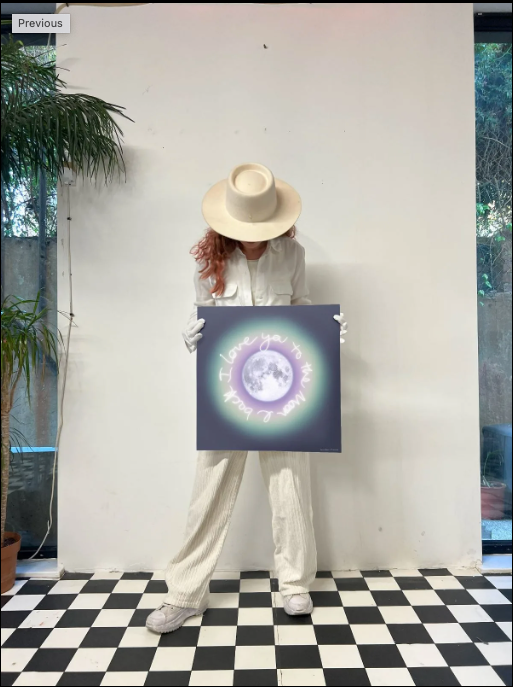 Lauren Baker - To The Moon & Back (Auric Moon) Mini, 2023