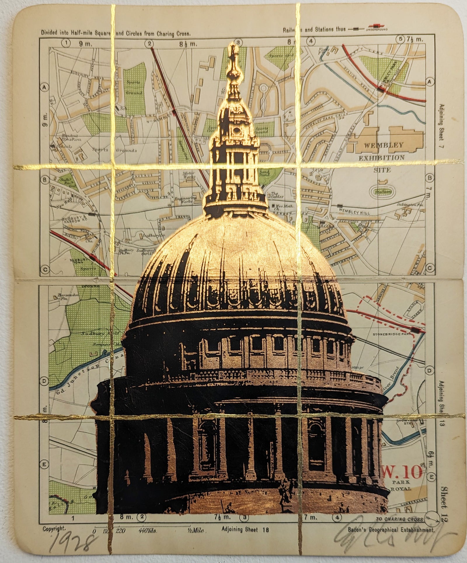 Angela Morris-Winmill - St Paul's, Copper Leaf