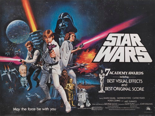 Star Wars - British Poster 1977