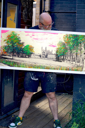 Jayson Lilley - The Back's, Cambridge (134cm x 60cm)