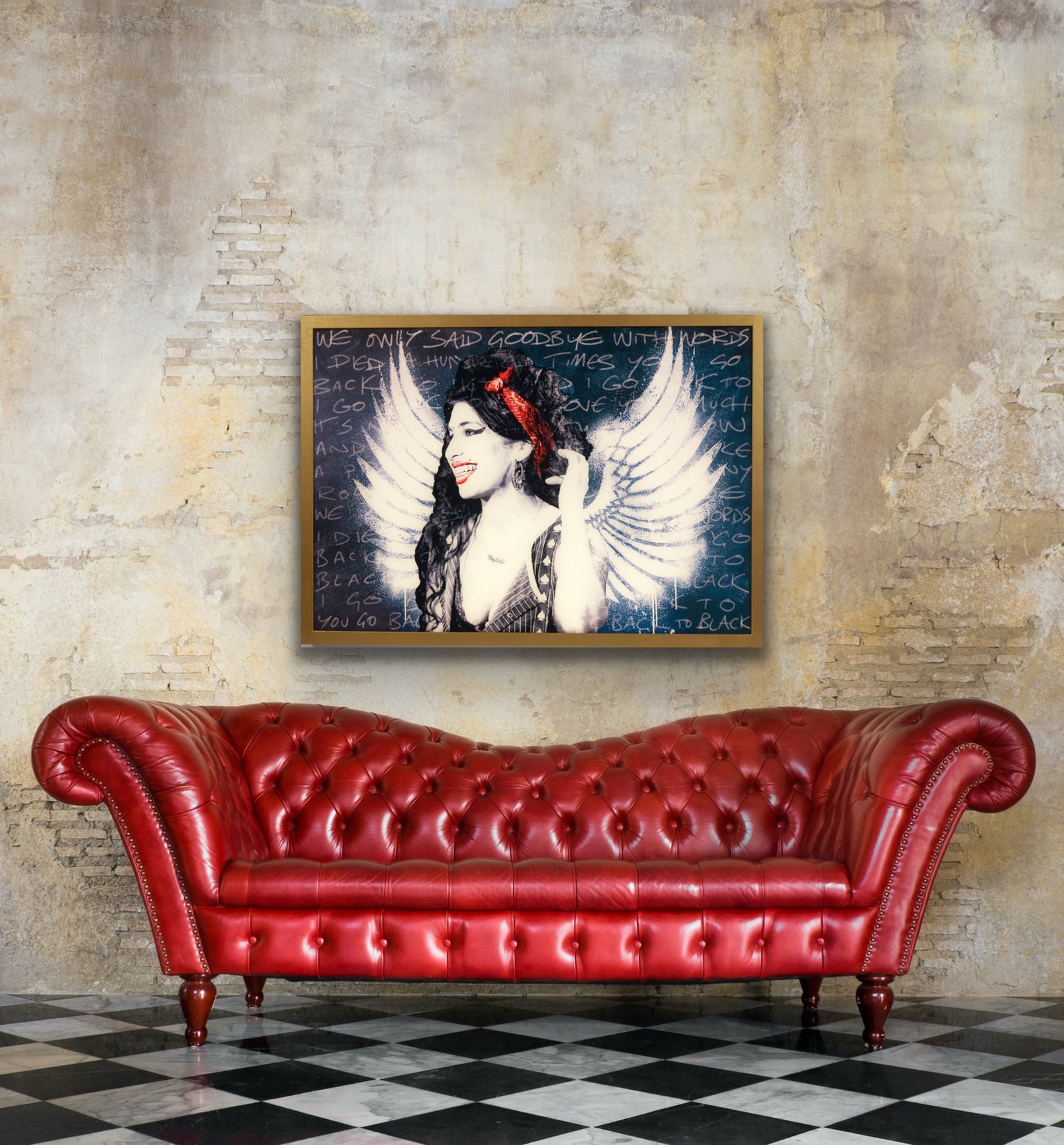 Naomi Wallens x Scarlet Page -Back to Black - Amy Winehouse 40th Birthday (Original Lightbox)