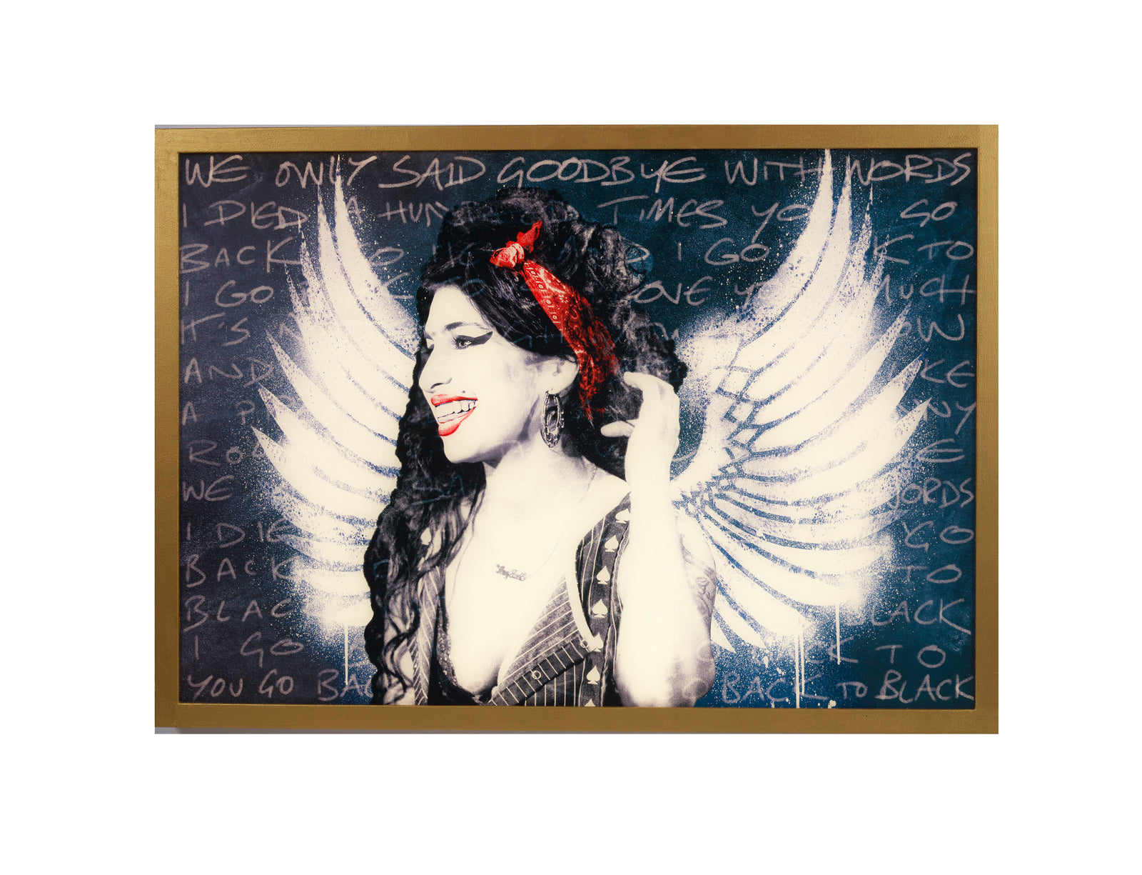 Naomi Wallens x Scarlet Page -Back to Black - Amy Winehouse 40th Birthday (Original Lightbox)