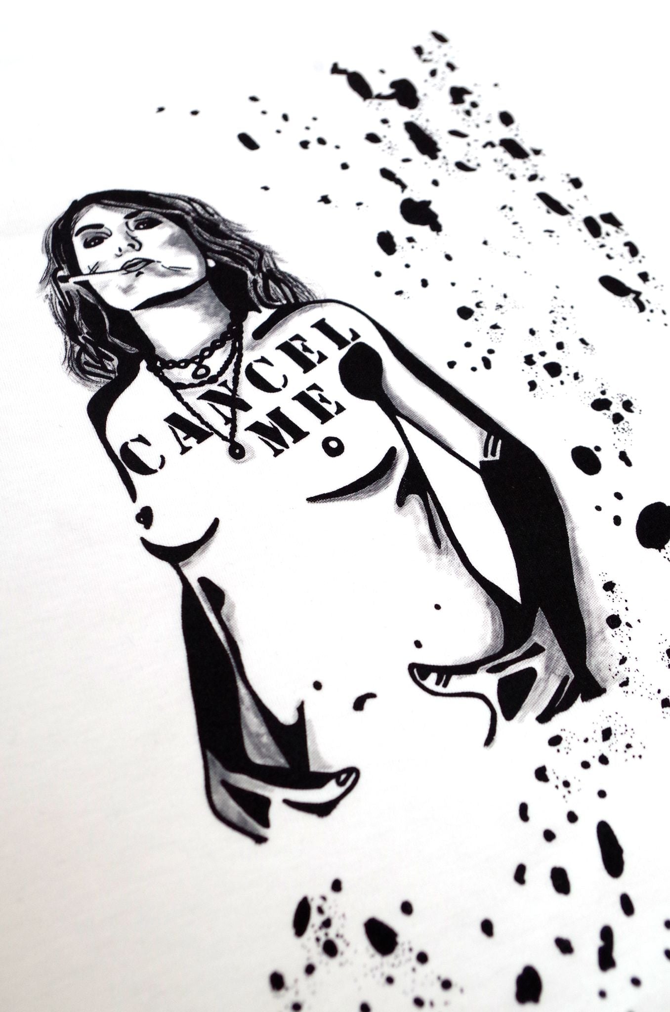 Naomi Wallens - Cancel Me T-Shirt (Saatchi Limited Edition)