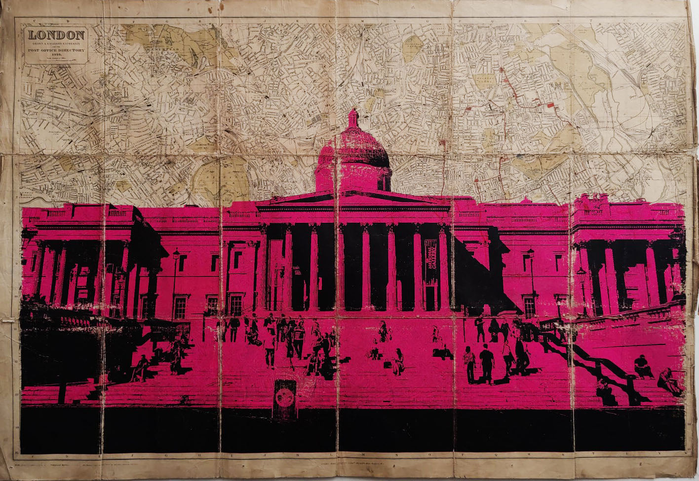 Angela Morris-Winmill - National Gallery - Fluro Pink - Large