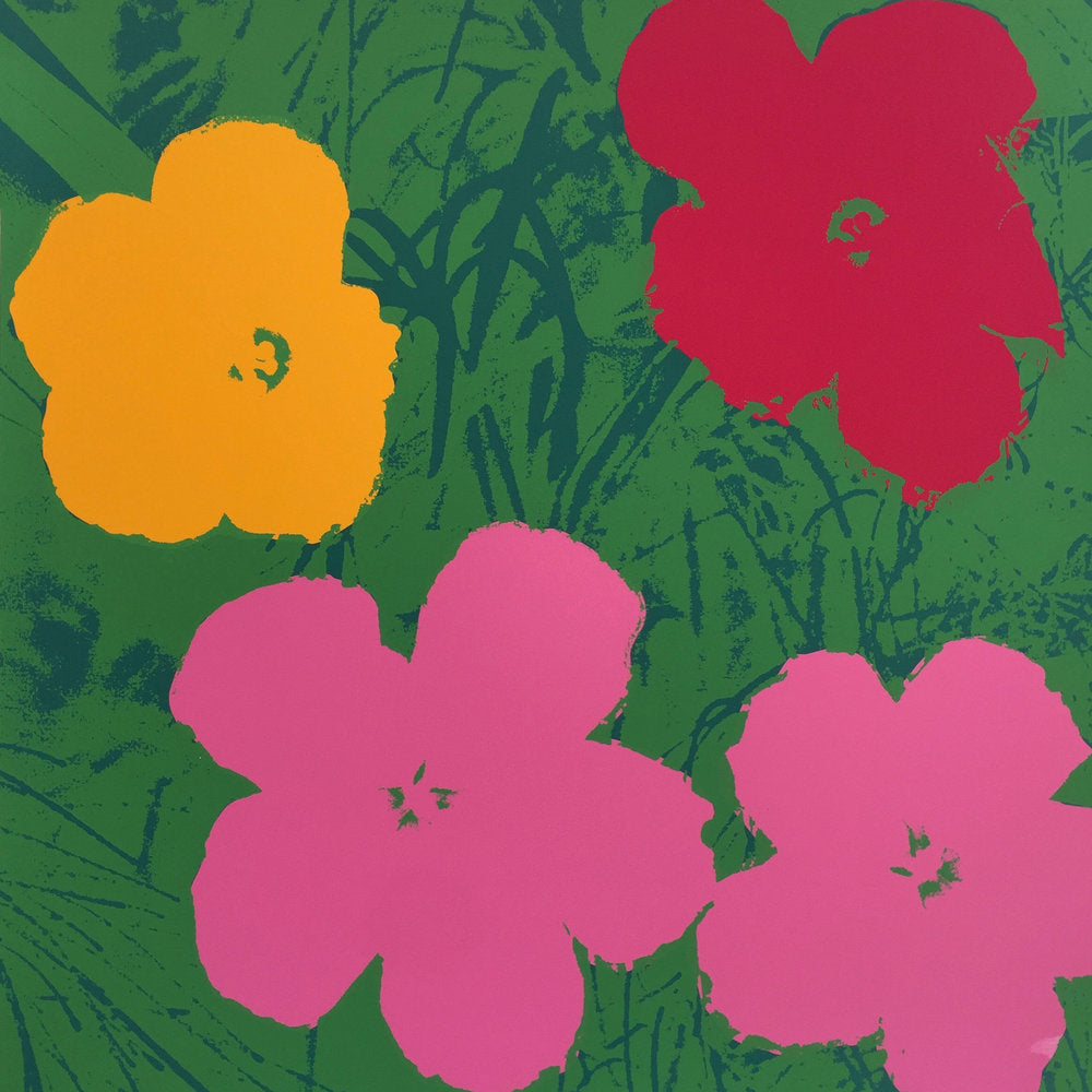 Andy Warhol / Sunday B Morning - 11.68: Flowers