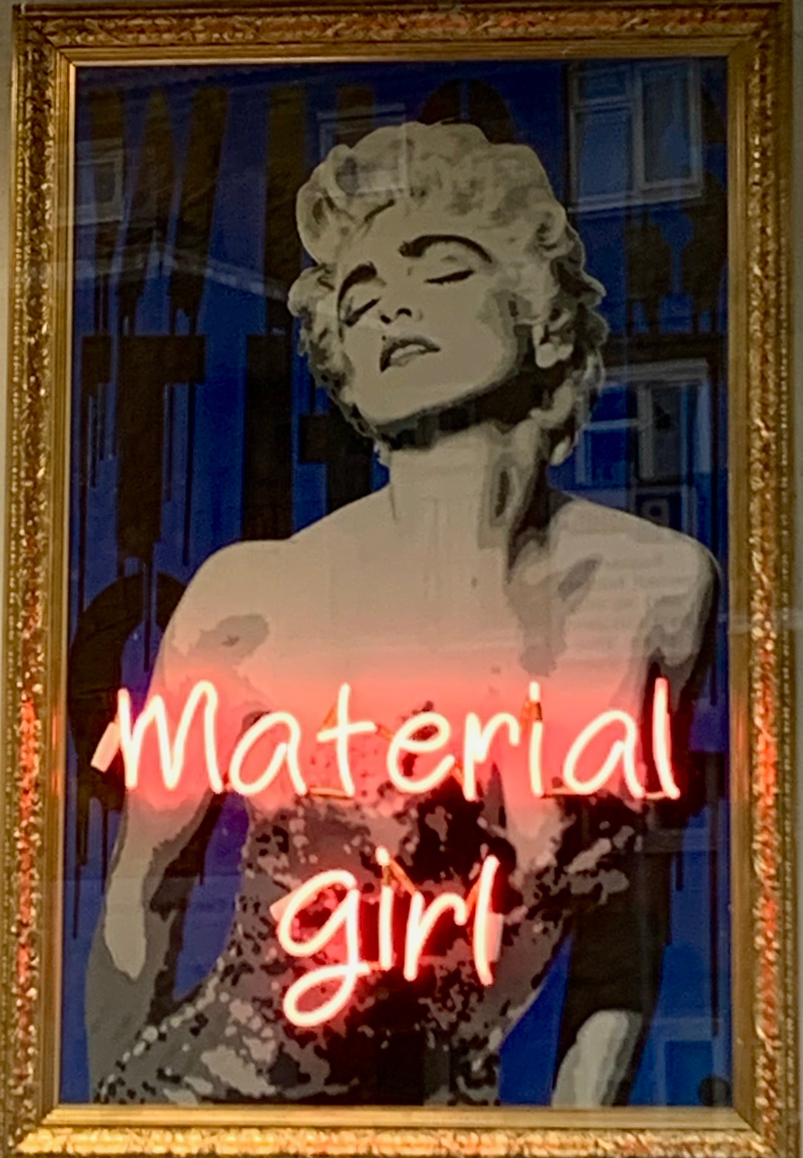 Pegasus x Illuminati Neon - Madonna (Material Girl) - True Blue