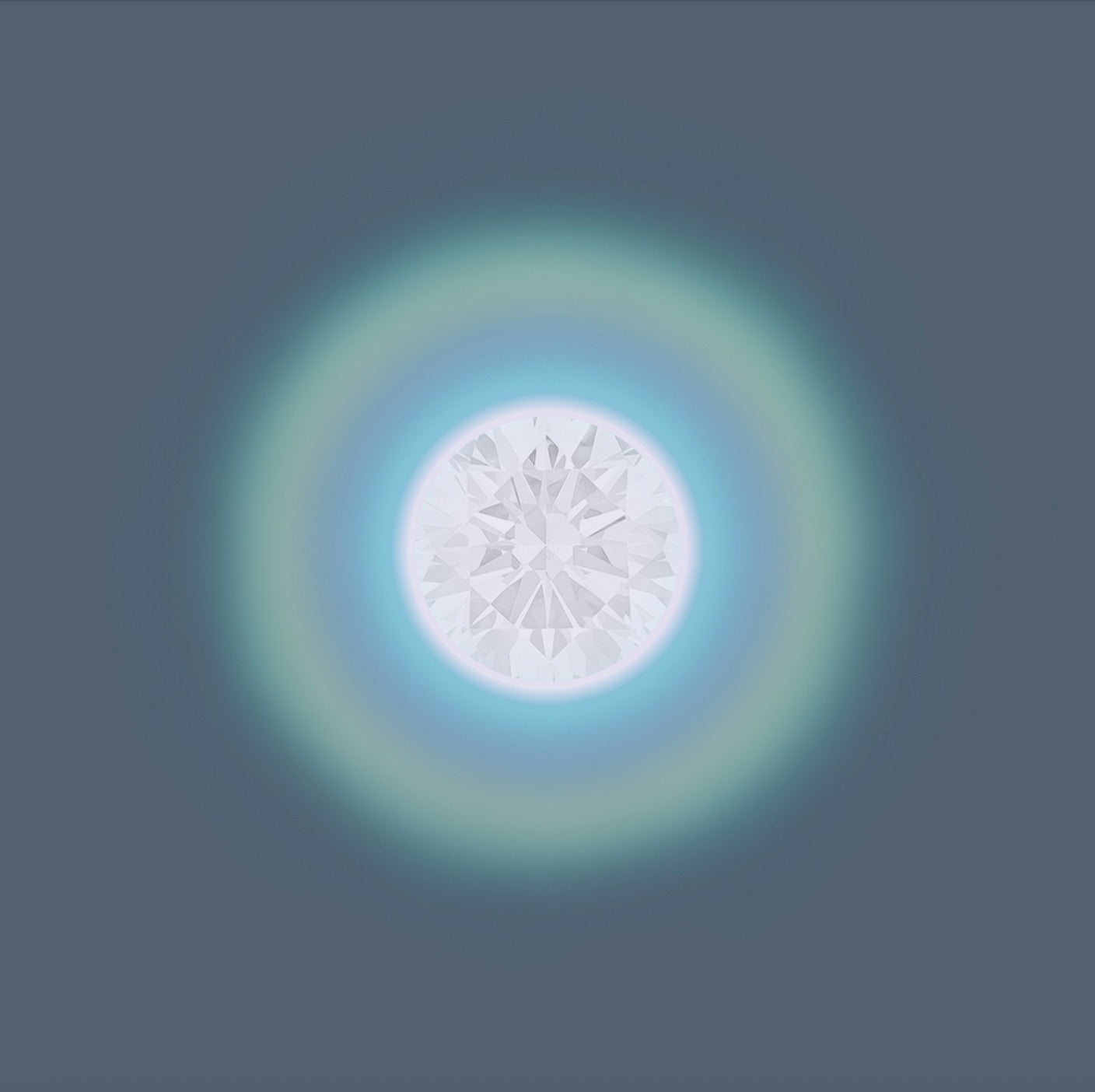 Lauren Baker - Opal Auric Field, Medium 2022 (Framed)