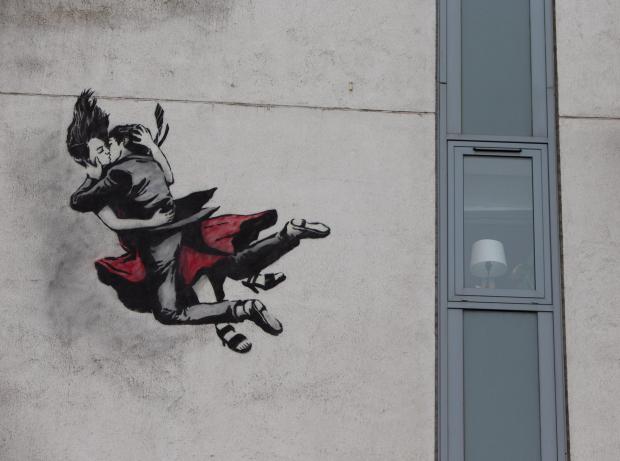 The Rebel Bear - Falling (Canvas)