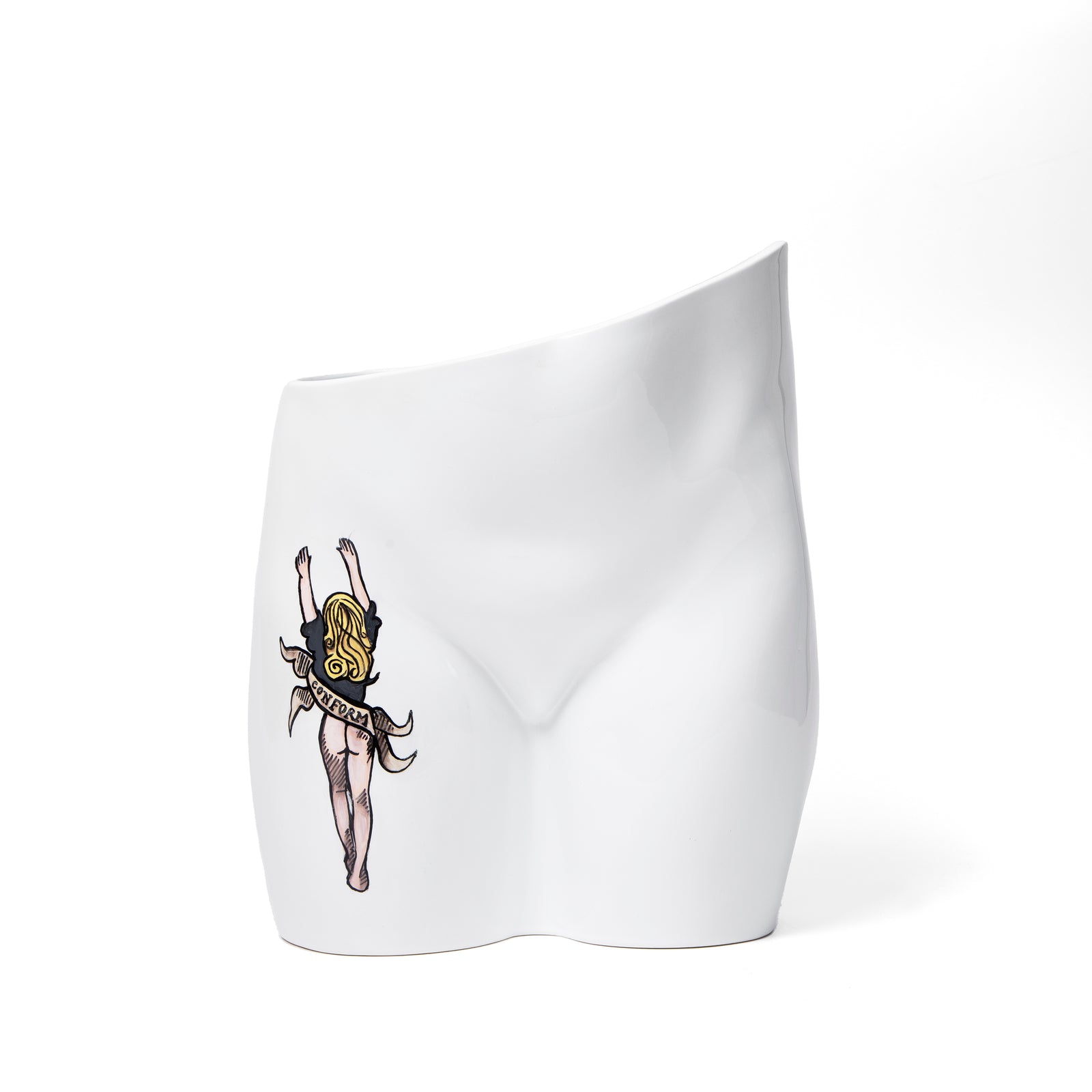 Naomi Wallens - Conform Girl Tattoo Ice Bucket