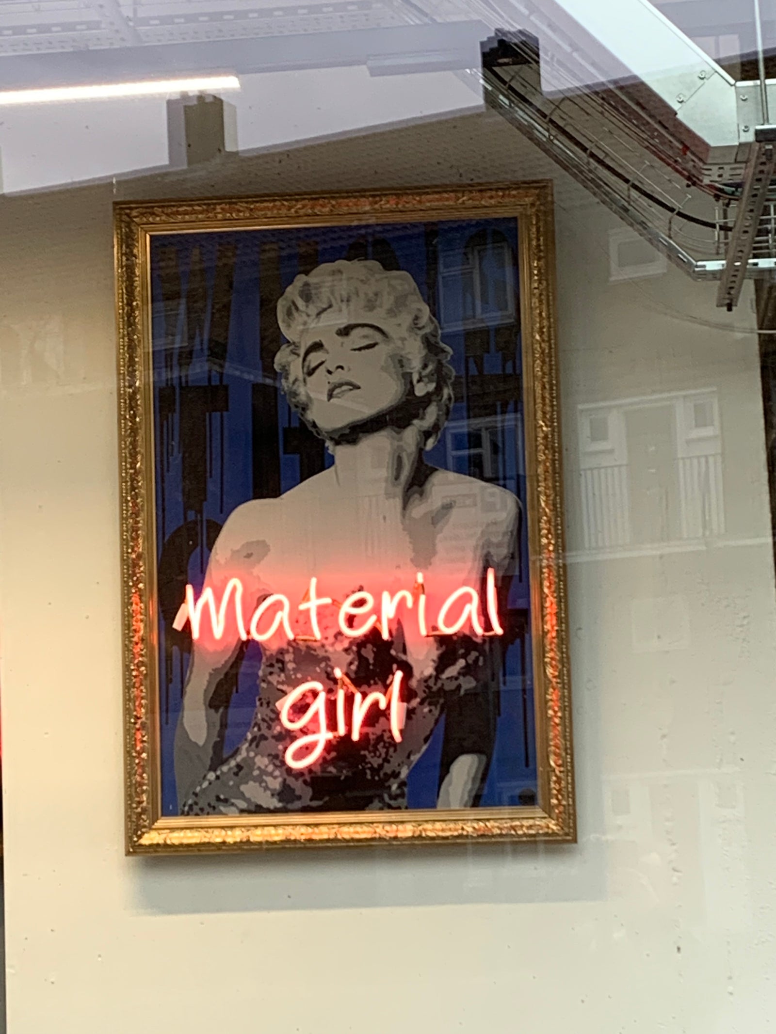 Pegasus x Illuminati Neon - Madonna (Material Girl) - True Blue