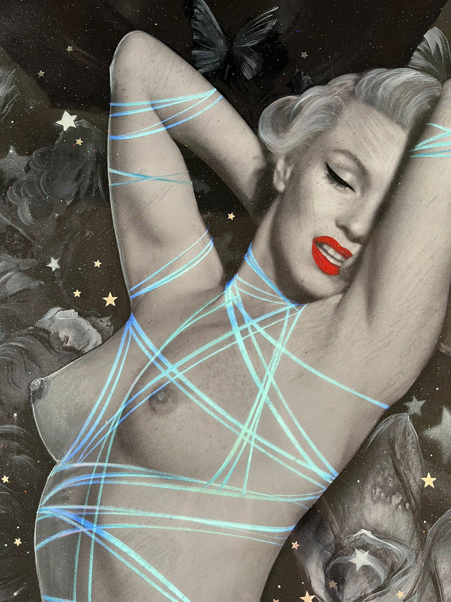 BETHANY PERRY - Torn (Marilyn - Blue Neon)