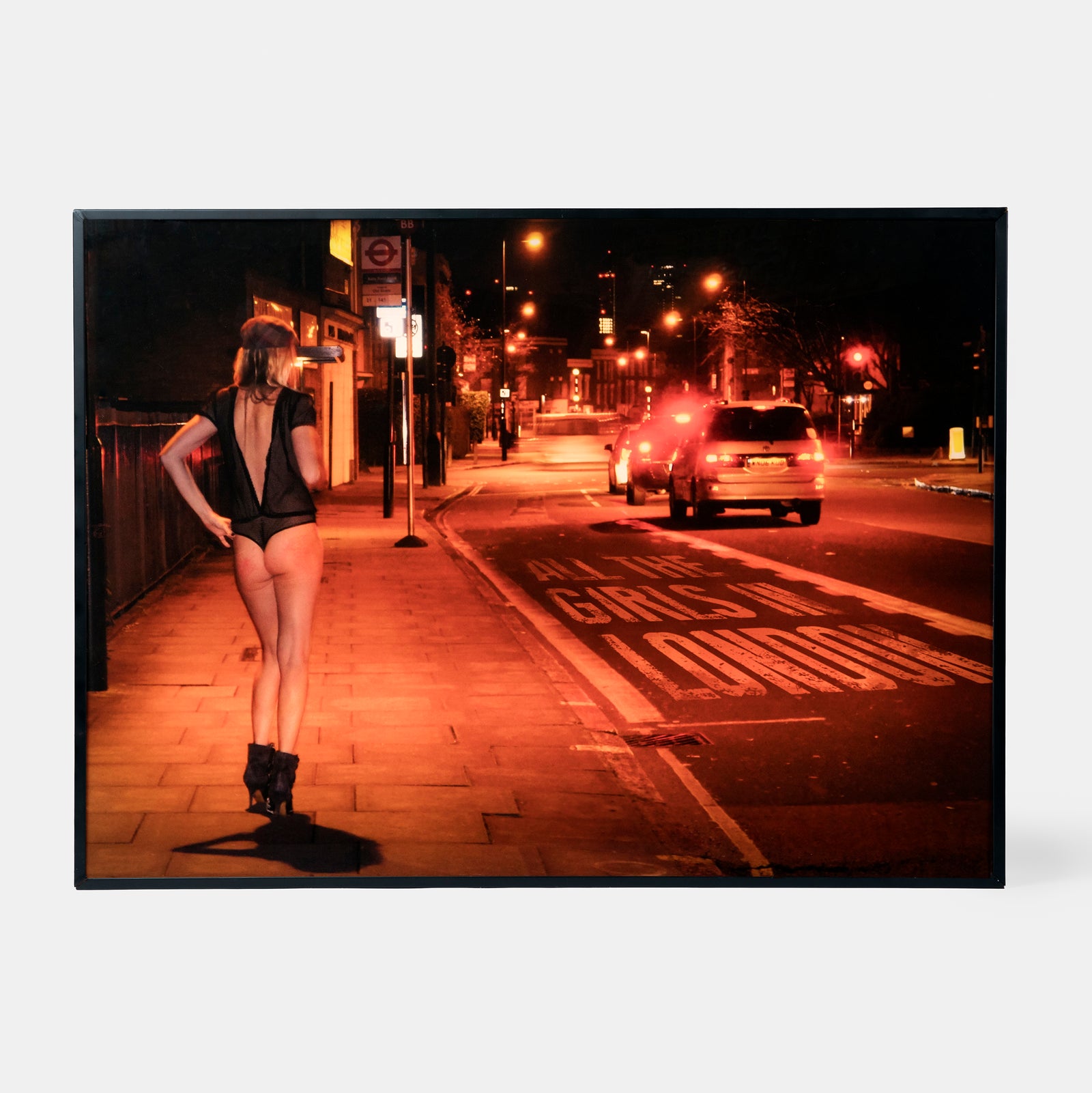 Naomi Wallens - All The Girls In London - Original Lightbox