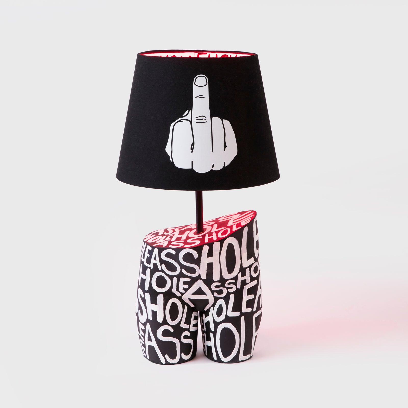 Naomi Wallens - Ass Hole Lamp Sculpture