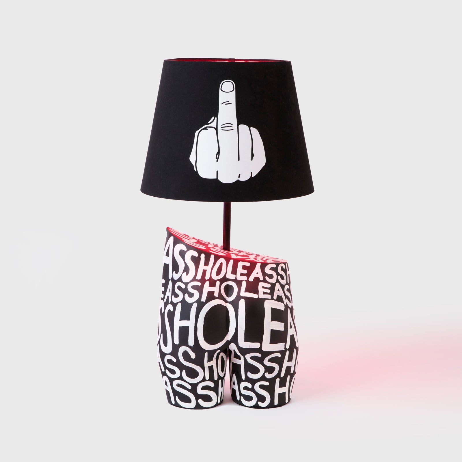 Naomi Wallens - Ass Hole Lamp Sculpture