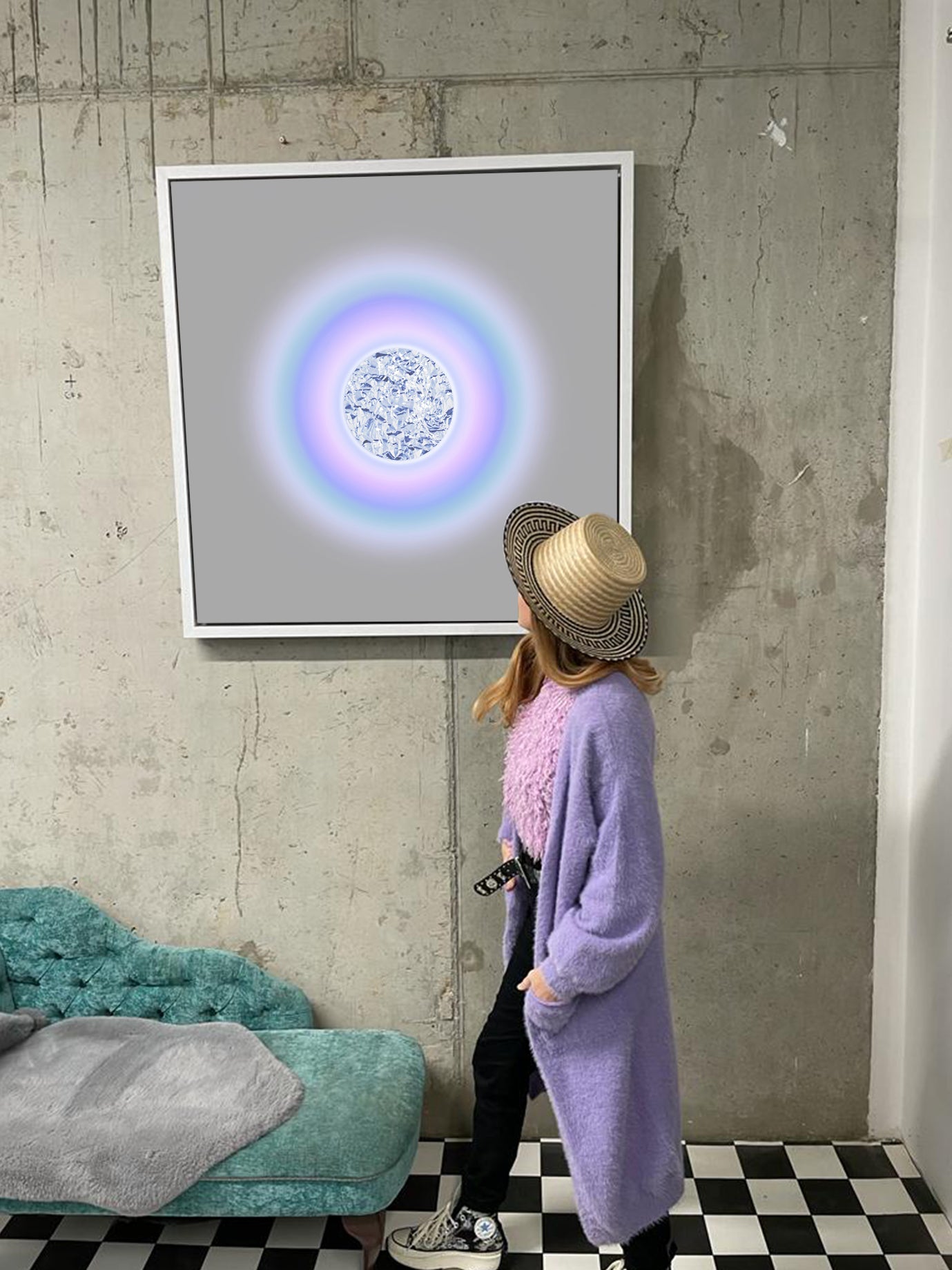 Lauren Baker - AURIC FIELD AMETHYST (Diamond Dust), 2021