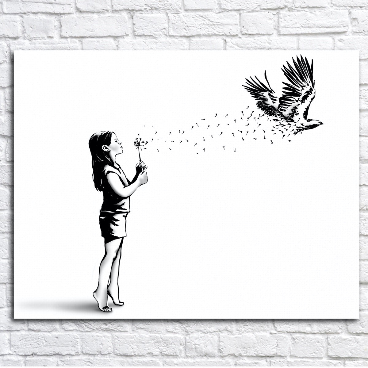 The Rebel Bear - A Wish For Freedom - Canvas