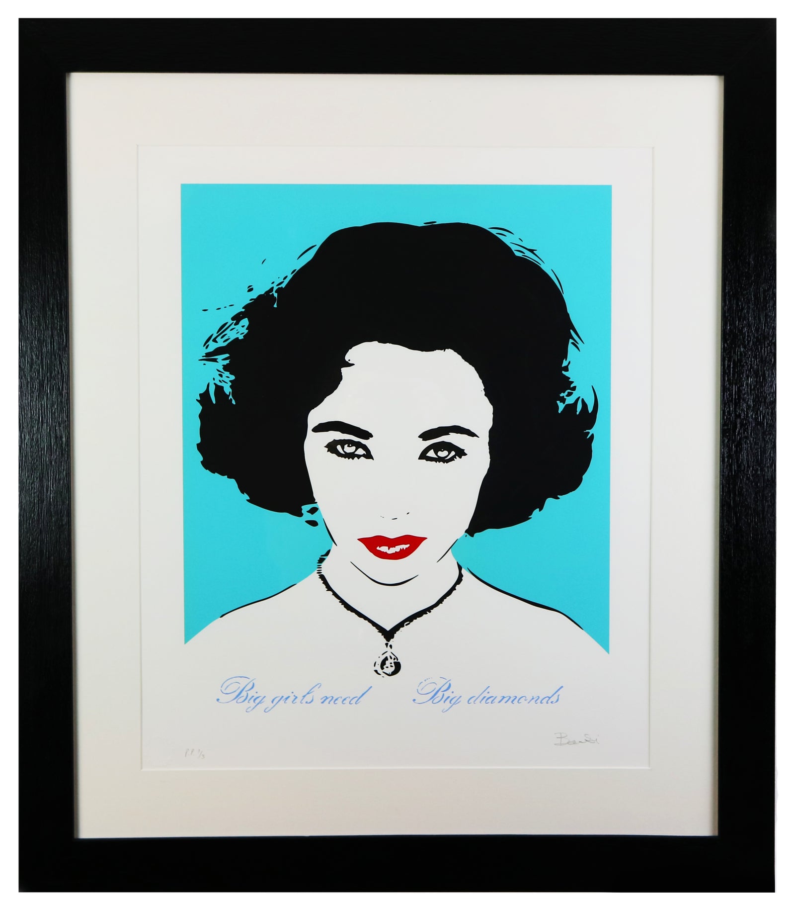 Bambi - Big Girls Need Big Diamonds (Liz Taylor) - Sky Blue