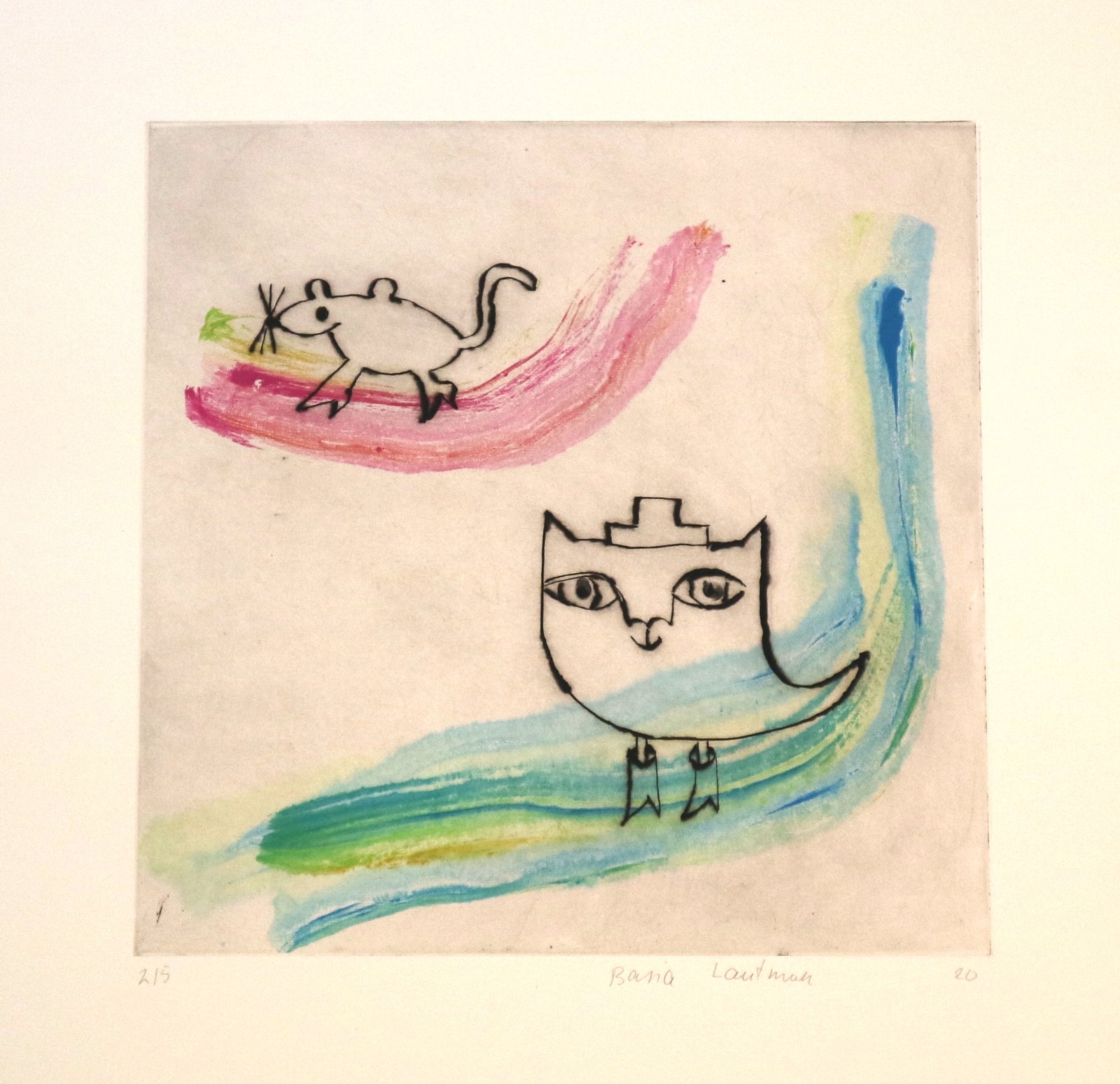 Basia Lautman - Cat And Mouse (Stripes)