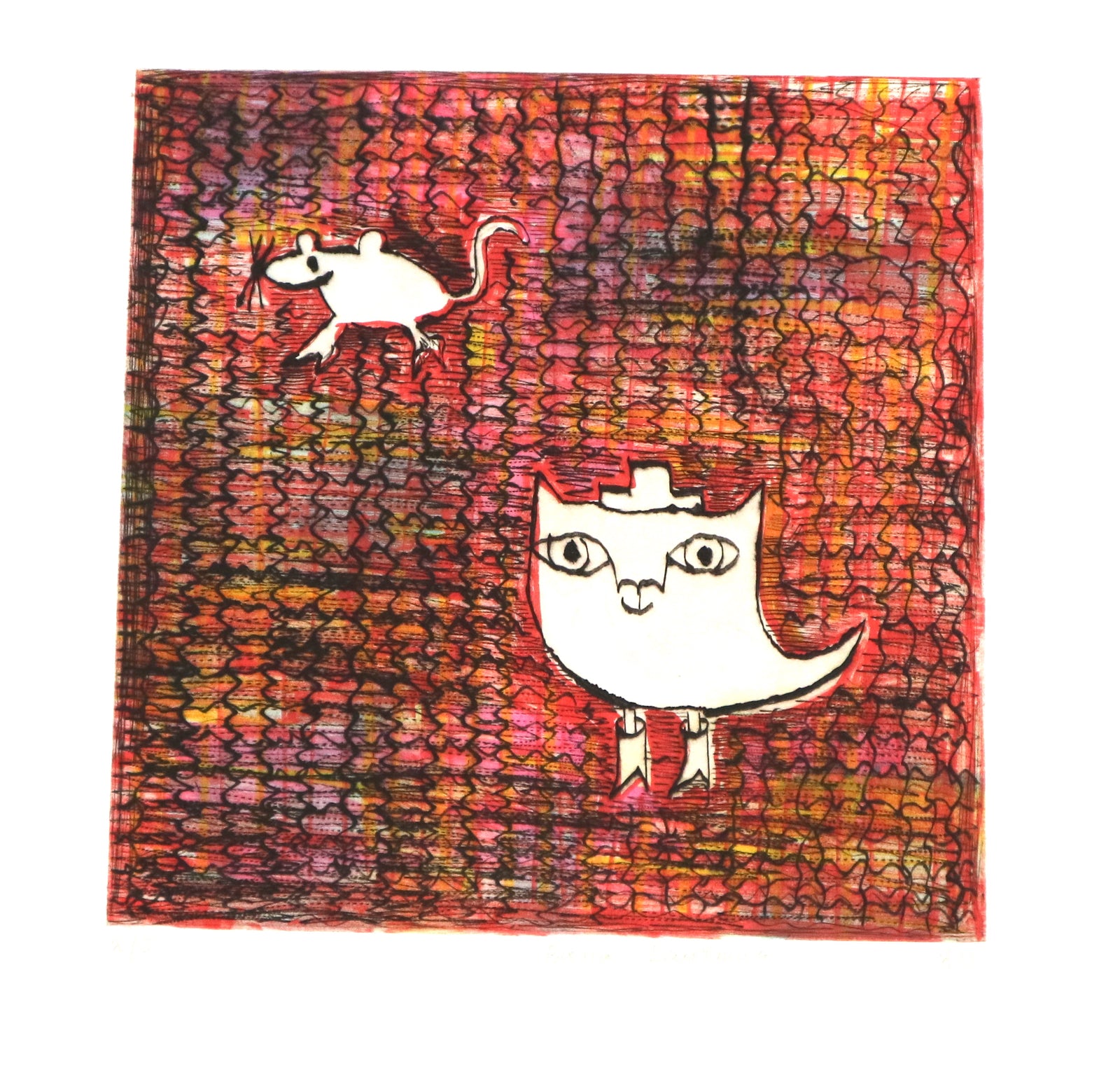 Basia Lautman - Cat And Mouse (Texture)