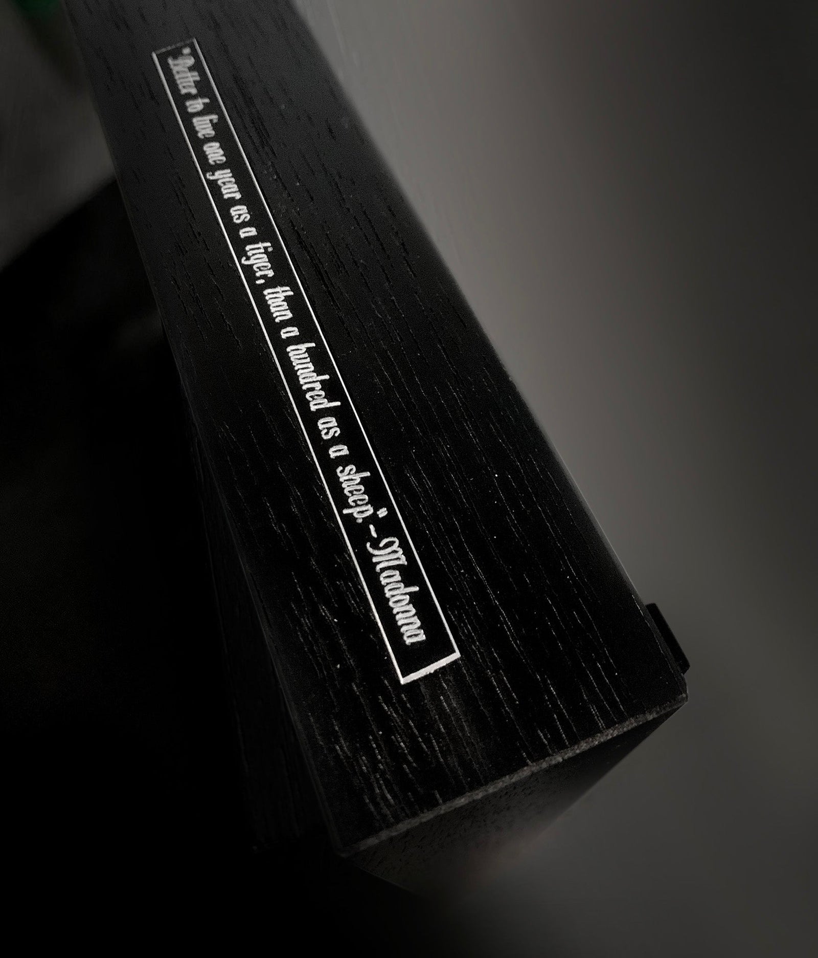 Mark Petty - Be More Tiger (18ct White Gold)