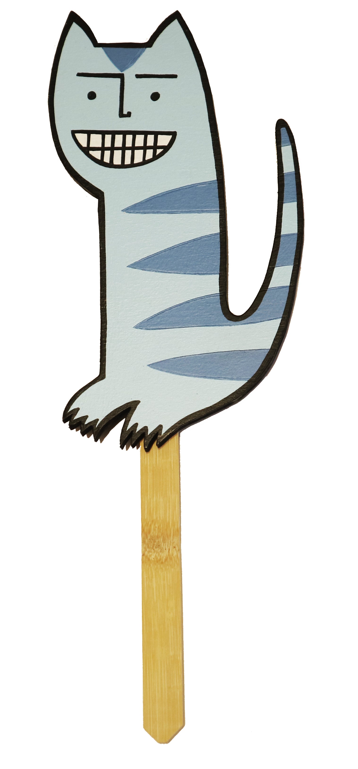 Alan Rogerson - Cat On A Stick (Blue)
