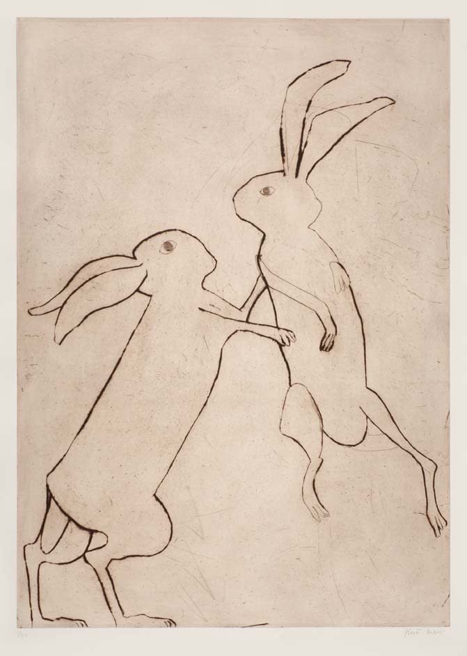 Kate Boxer - Boxing Hares