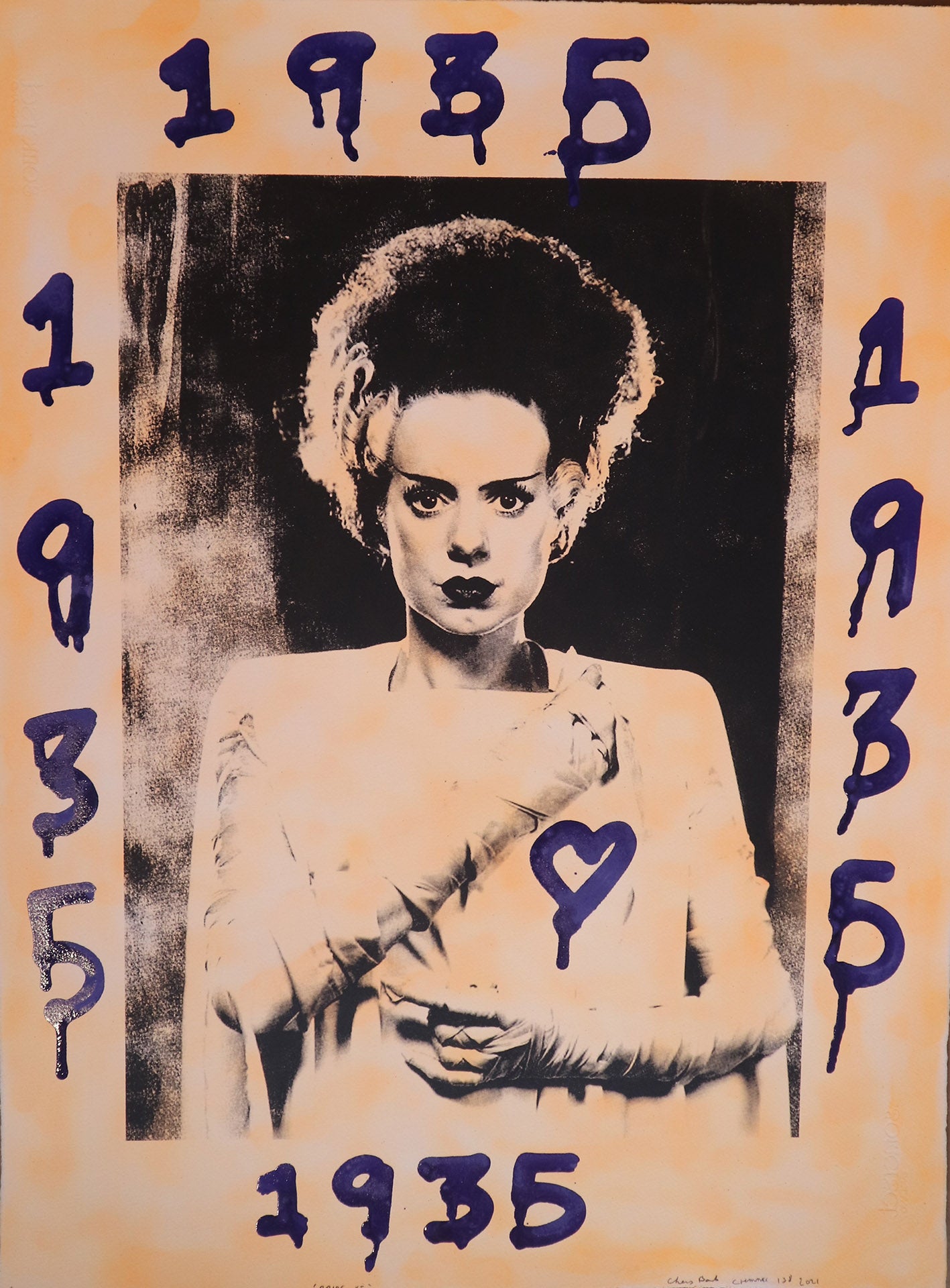 Channel 138 - The Bride XI - Glow in the Dark Bride of Frankenstein