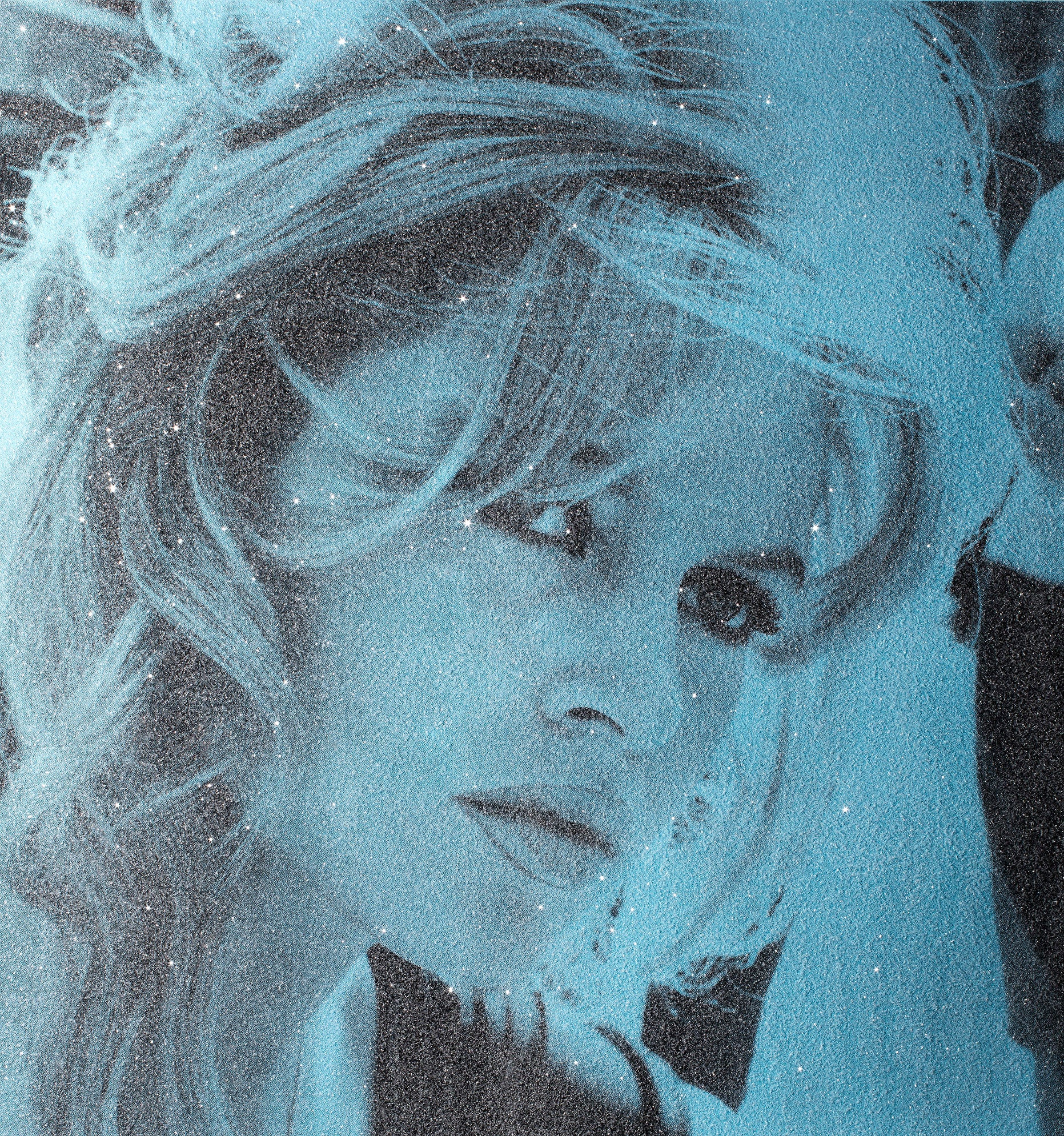 David Studwell - Brigitte Bardot - Blue - Diamond Dust