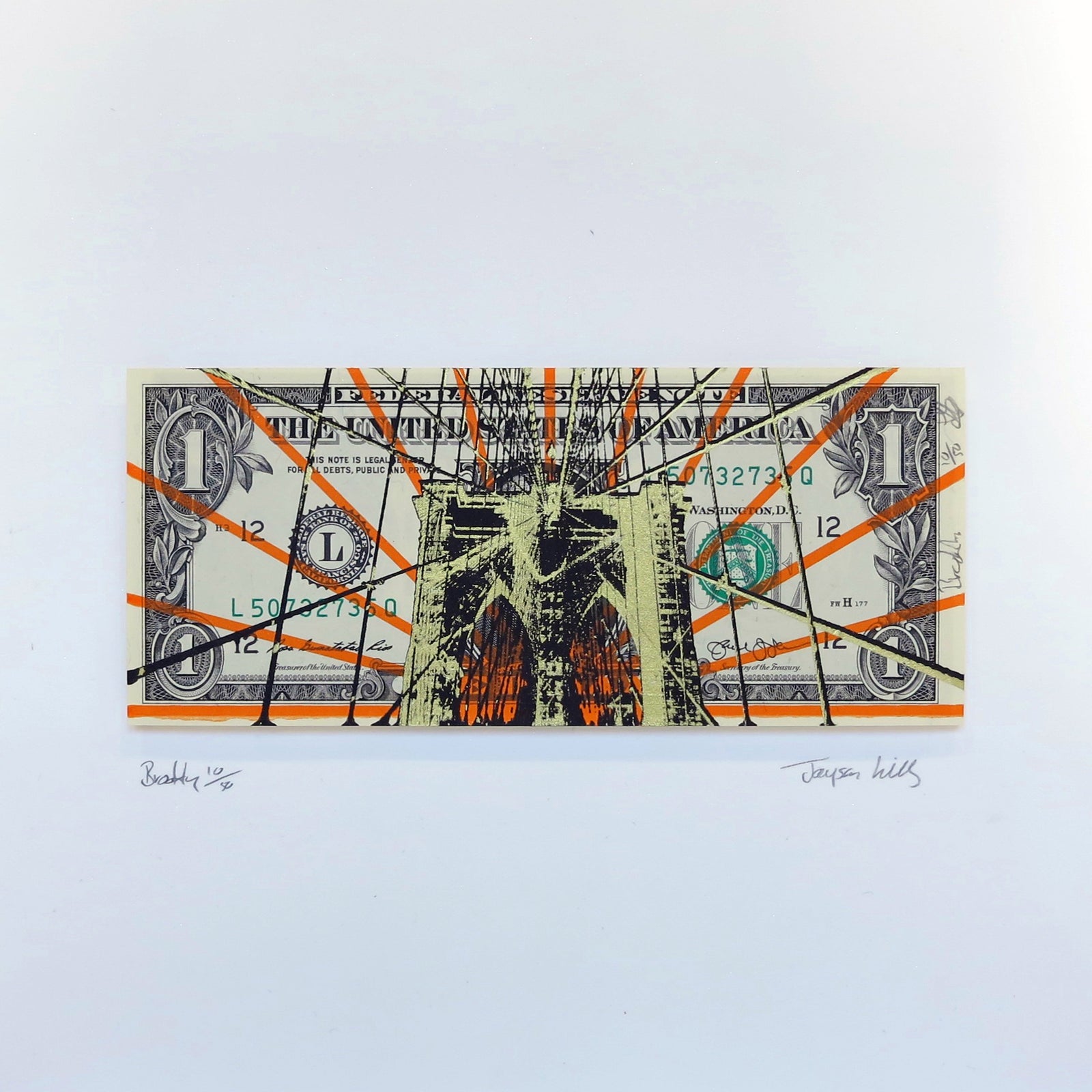 Jayson Lilley - One Dollar Note Series - Brooklyn