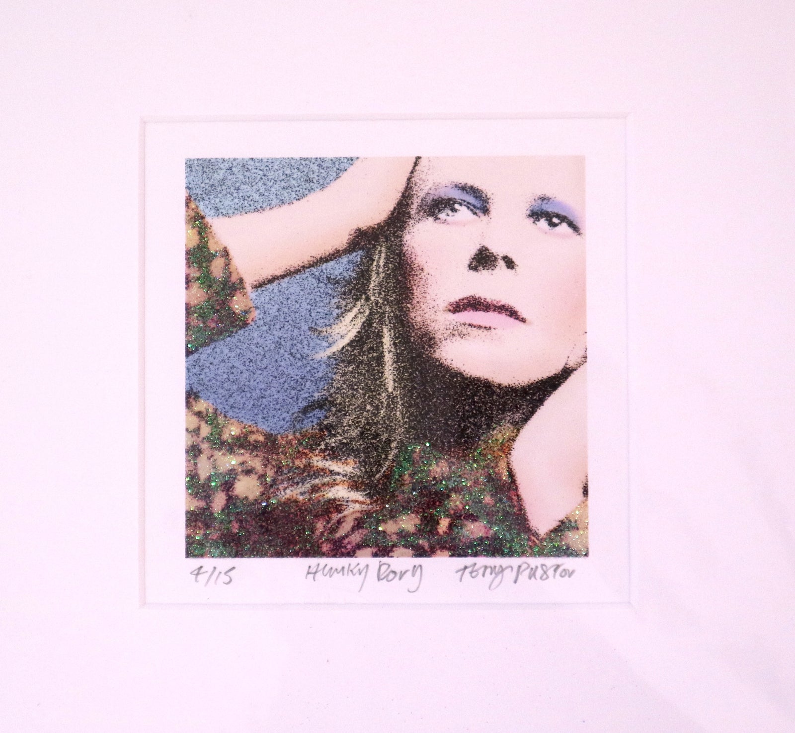 Terry Pastor - Oh! You Pretty Things Bowie (Burgundy - Glitter Mini )