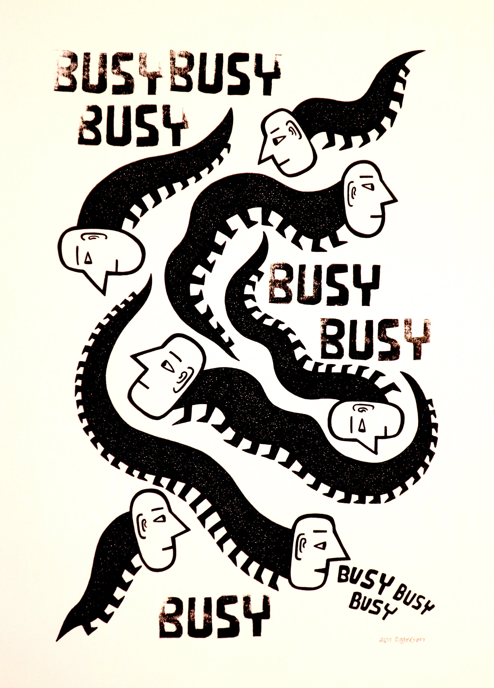 Alan Rogerson - Busy Busy Busy