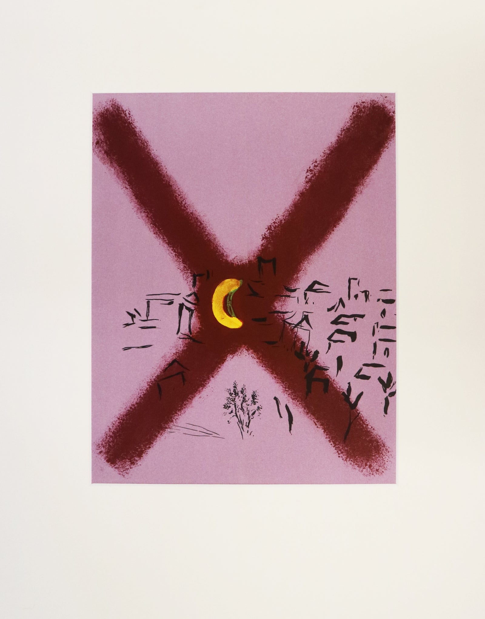 Marc Chagall - Sickle Moon